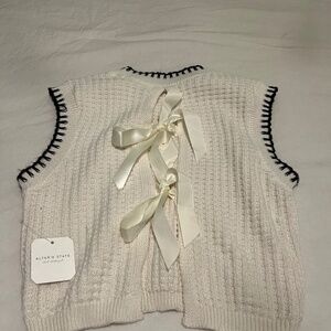 NWT: Altard State Cream Sweater Vest